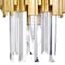Cwi Lighting Deco 1 Light Wall Light With Medallion Gold Finish 1112W8-1-169 - alternate 3